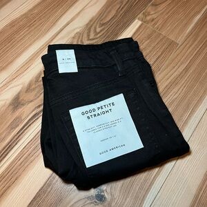 Good American NWT Good Petite Straight